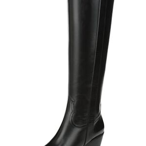 Sam Edelman Women’s Black Over-the-Knee Wedge Boots